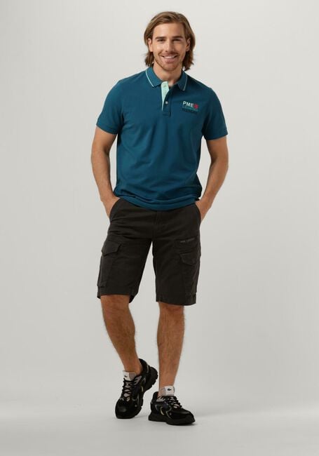 Donkergrijze PME LEGEND Korte broek NORDROP CARGO SHORTS STRETCH TWILL - large