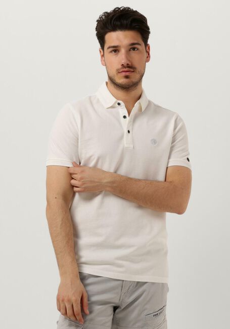 CAST IRON Polo SHORT SLEEVE POLO ORGANIC COTTON PIQUE ESSENTIAL en blanc - large