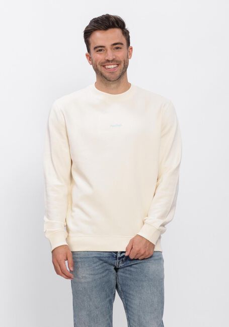 PURE PATH Chandail TRIO OF FLOWERS CREWNECK en beige - large