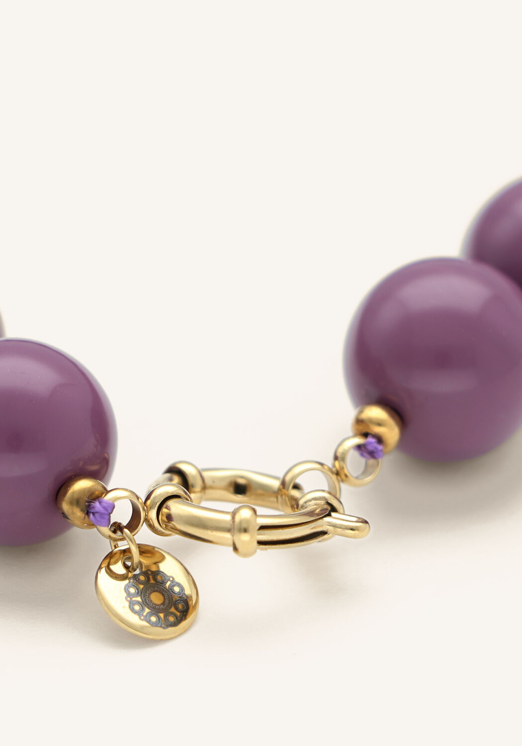 Lila OMODA ATELIER Sieraad AURA NECKLACE - large