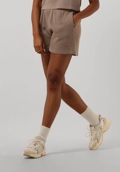 CALVIN KLEIN WAFFLE LOOSE SHORTS Pantalons Gris clair - large