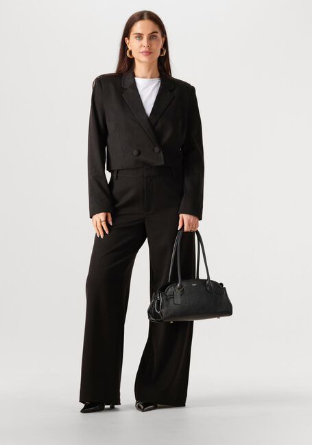 Zwarte MY ESSENTIAL WARDROBE Wijde broek REECEMW WIDE PANT - large