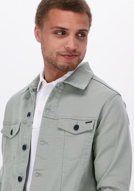 Olijf DSTREZZED Spijkerjas JEANS JACKET COLORED DENIM - large