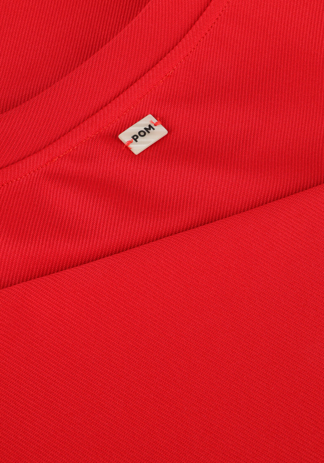 Rode POM AMSTERDAM T-shirt SCARLET RED SUMMER - large