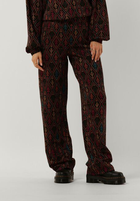 REFINED DEPARTMENT Pantalon évasé ABBA en noir - large
