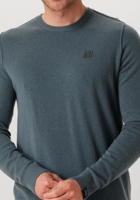 BUTCHER OF BLUE Pull CLIFDEN CREW en gris - large