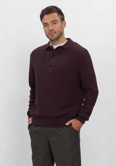 Bordeaux BUTCHER OF BLUE Polo GALWAY POLO LS - large