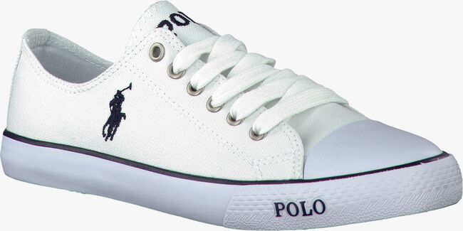 POLO RALPH LAUREN Chaussures à lacets CARSON en blanc - large