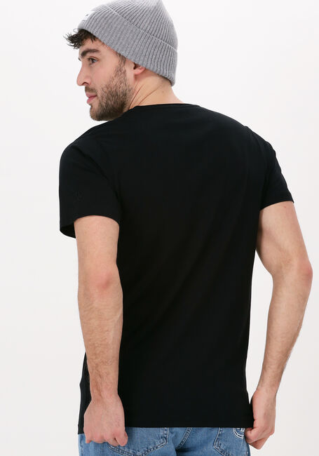 BLS HAFNIA T-shirt MINI OUTLINE LOGO T-SHIRT en noir - large