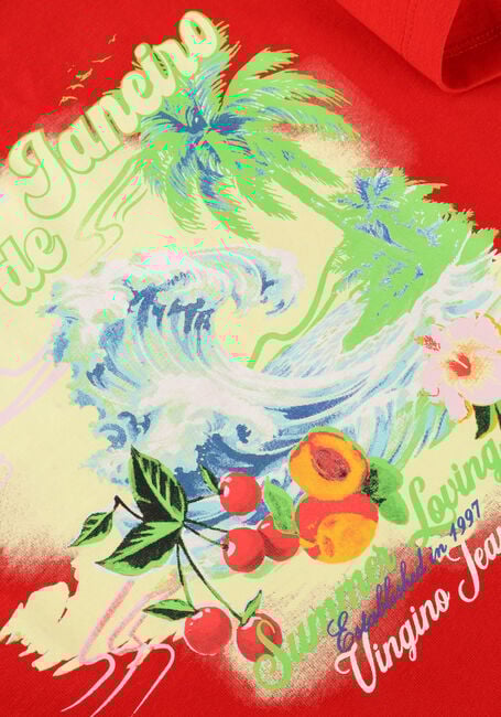 VINGINO T-shirt HENSKE en rouge - large