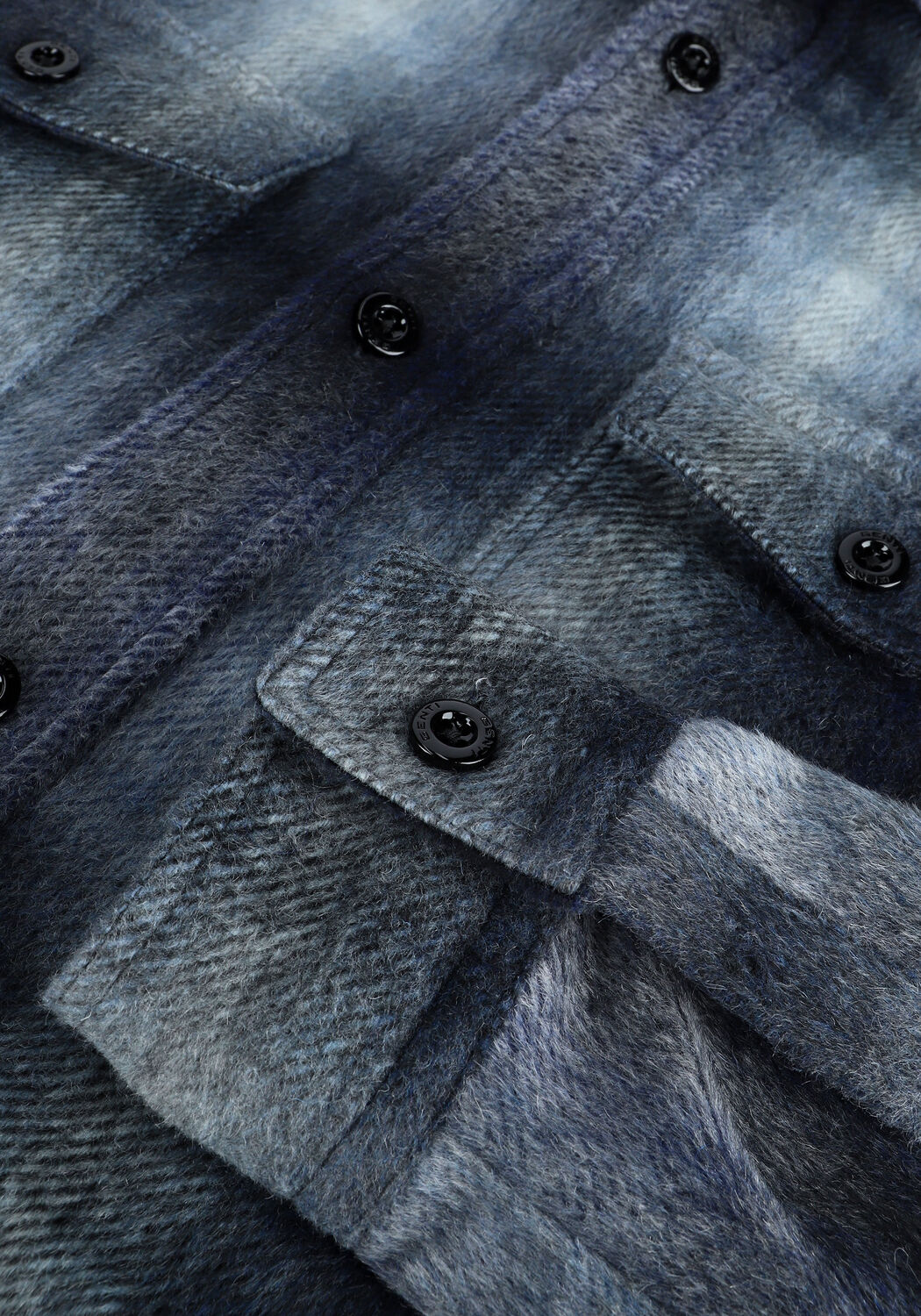 Grijze GENTI Overshirt S4122-1320 - large