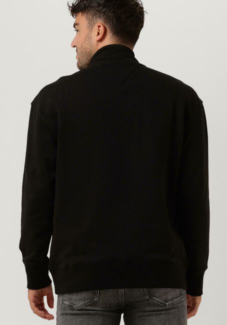 TOMMY JEANS Pull TJM RLXD AUTHENTIC HALF ZIP en noir - large