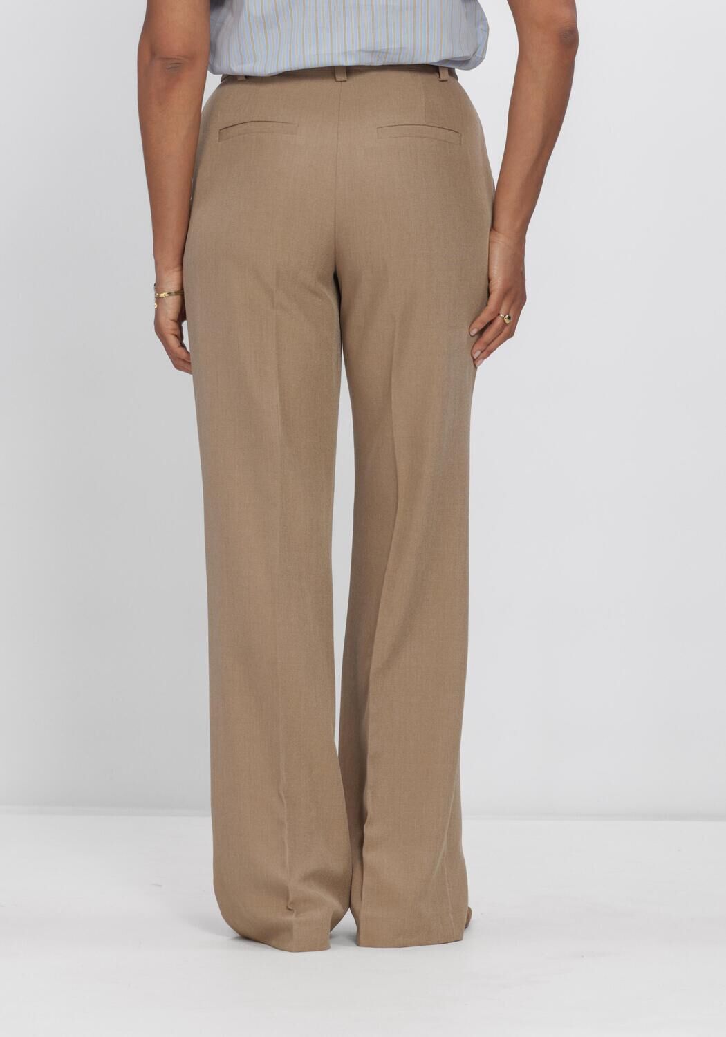 Bruine MODSTR&Ouml;M Broeken/jumpsuits ALAYAMD PANTS - large