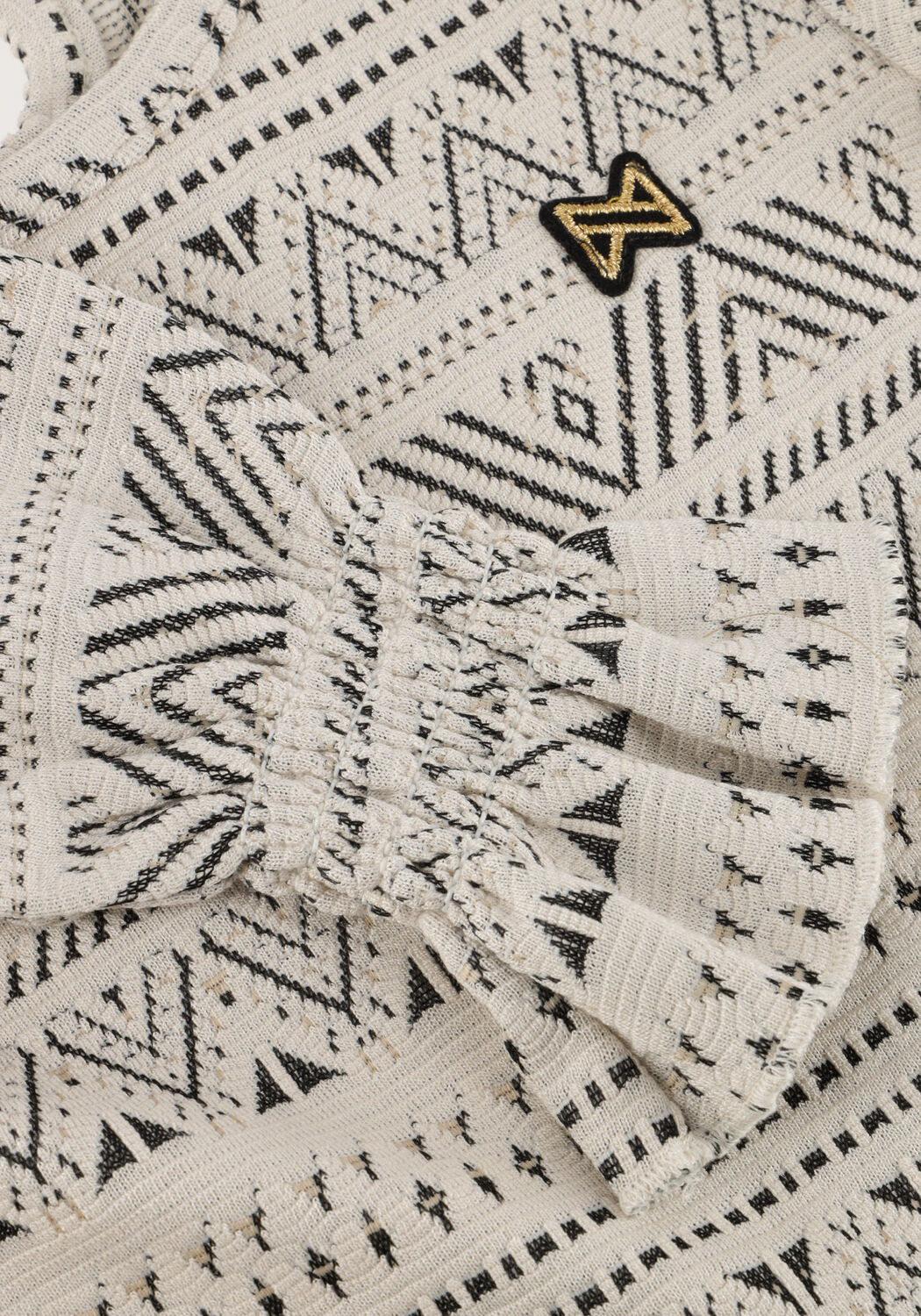 Gebroken wit KOKO NOKO Mini jurk O56943 - large