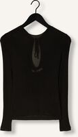GESTUZ T-shirt SILVIGZ DEEP BACK BLOUSE en noir GESTUZ T-shirt SILVIGZ DEEP BACK BLOUSE en noir - medium