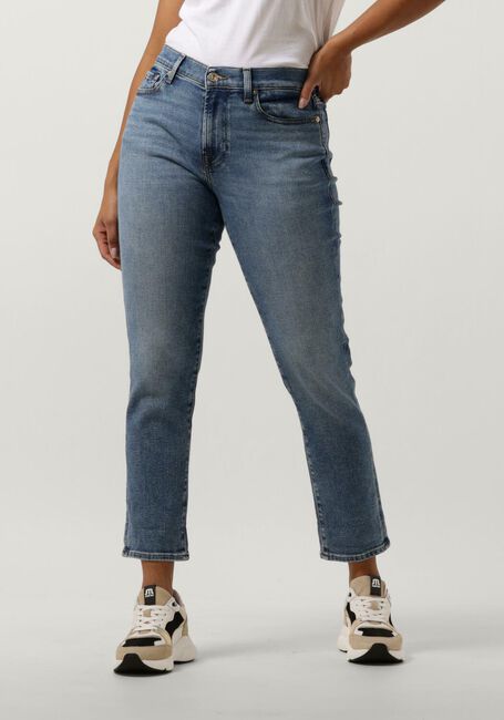 7 FOR ALL MANKIND Wide jeans JOSEFINA LUXE VINTAGE LOVE SOUL Bleu clair - large