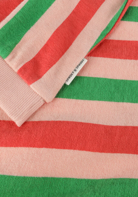 Multi Sproet & Sprout Sweater SWEATSHIRT SHORTSLEEVE STRIPE - large