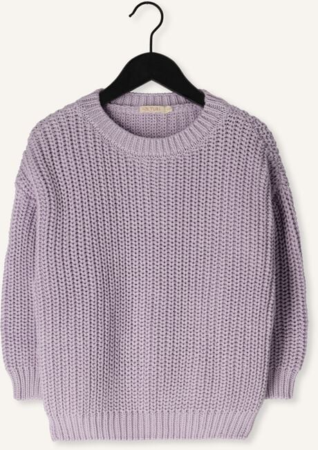 Lila YUKI KIDSWEAR Trui CHUNKY KNITTED SWEATER Lila YUKI KIDSWEAR Trui CHUNKY KNITTED SWEATER - large