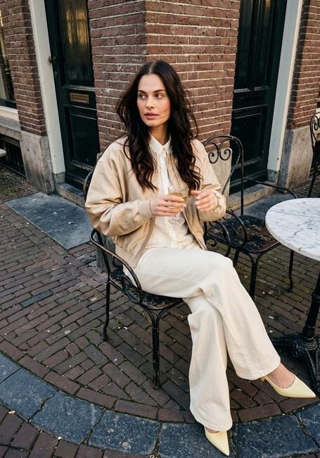 Beige NUKUS Jack BABETTE BOMBER - large