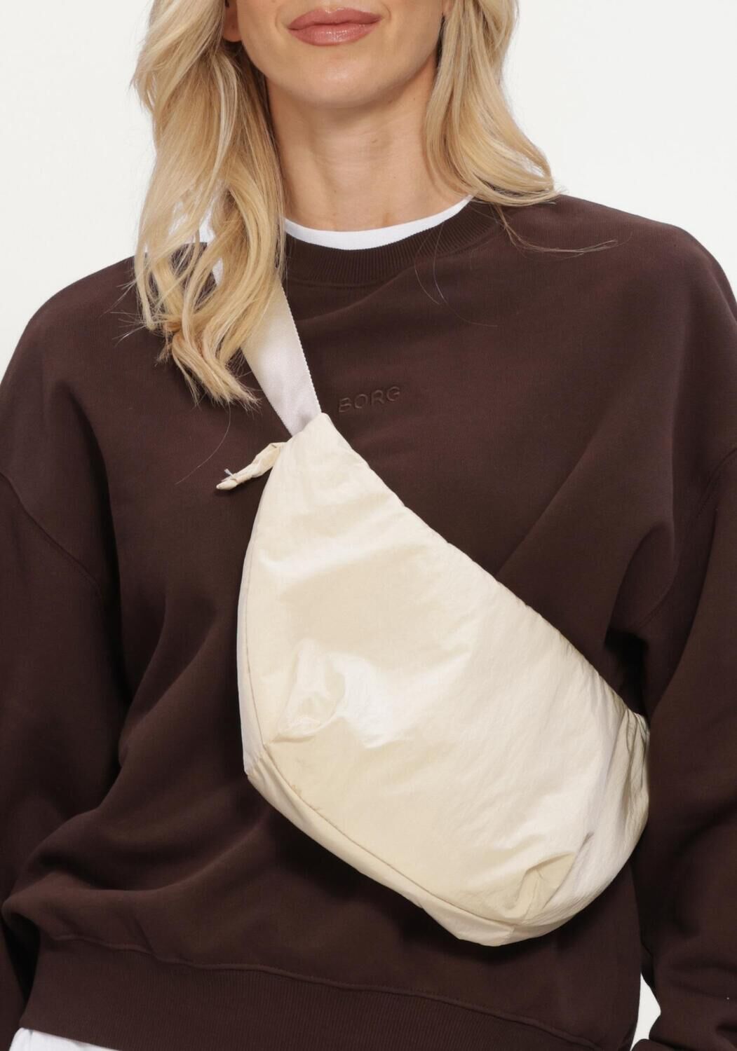 Bruine BJORN BORG Truien/vesten STUDIO OVERSIZED SWEATSHIRT - large
