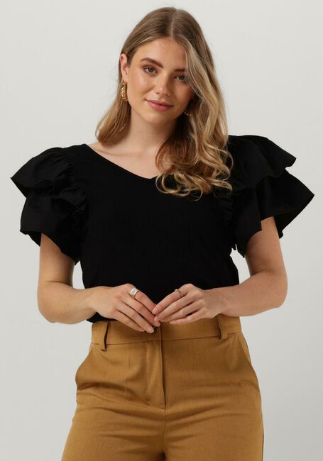 Zwarte OBJECT Top OBJTIANNA SL TOP A VIP 23 - large