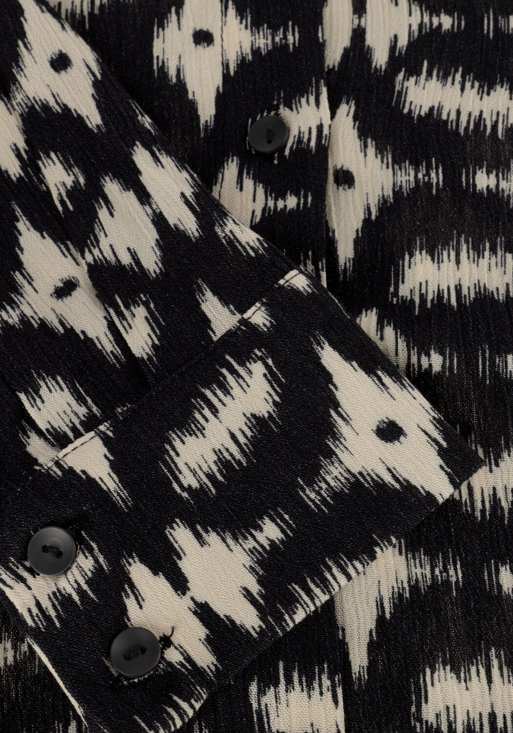 Zwarte BY-BAR  RIBBE BRISK BLOUSE - large