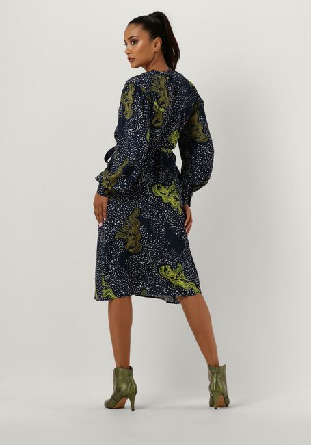 POM AMSTERDAM Mini robe ETERNITY Bleu foncé - large