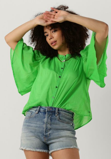 SCOTCH & SODA FLUTTER SLEVE SHIRT Blouses en vert - large