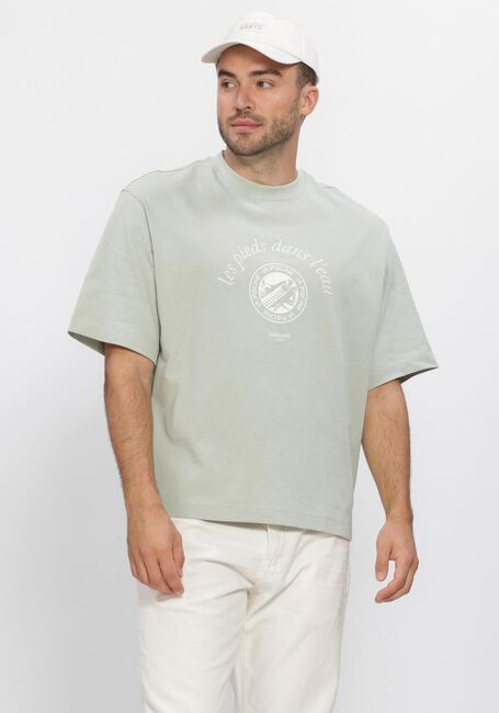 SELECTED MEN T-shirt LHBOXYNORMAN GRAPHIC SS O-NECK TEE en vert - large