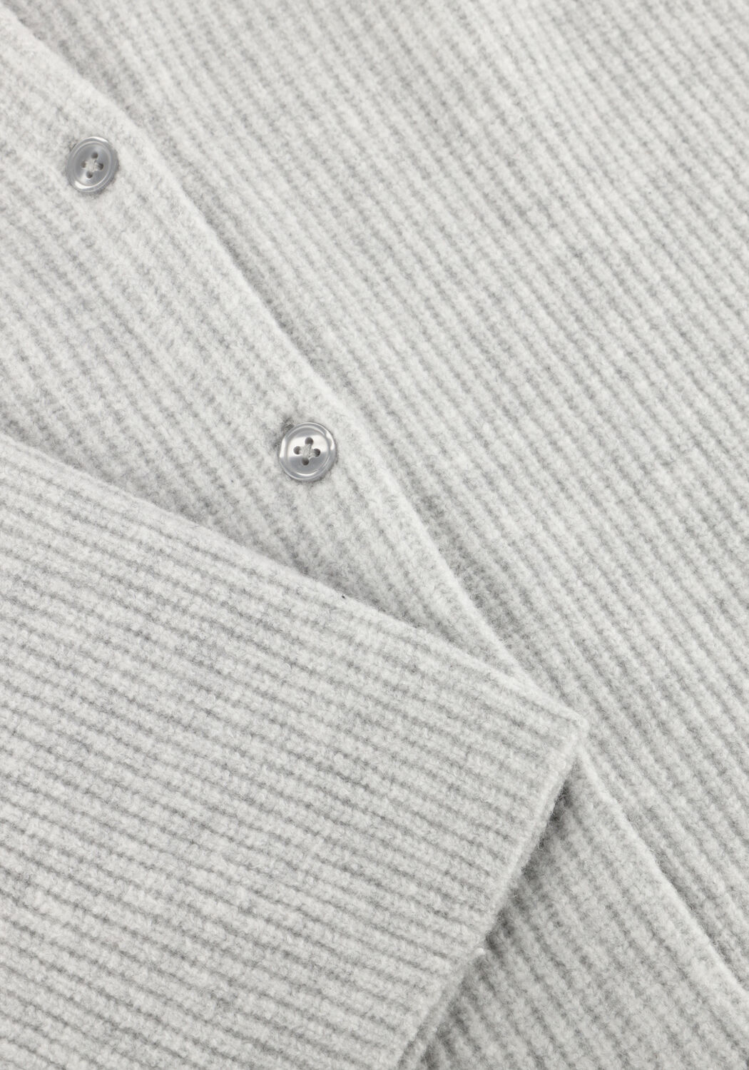 PENN & INK Gilet CARDIGAN W25B345 Gris clair - large