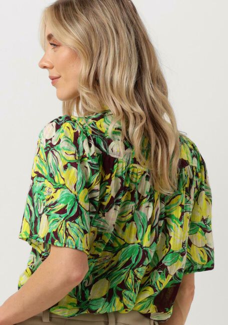 POM AMSTERDAM LEMON TREE BLOUSE Blouses en jaune - large