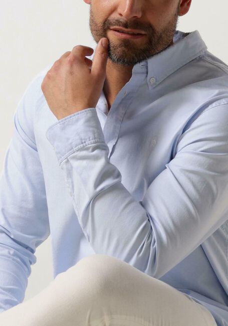 SCOTCH & SODA Chemise décontracté ESSENTIALS - ORGANIC OXFORD REGULAR FIT SHIRT Bleu clair - large