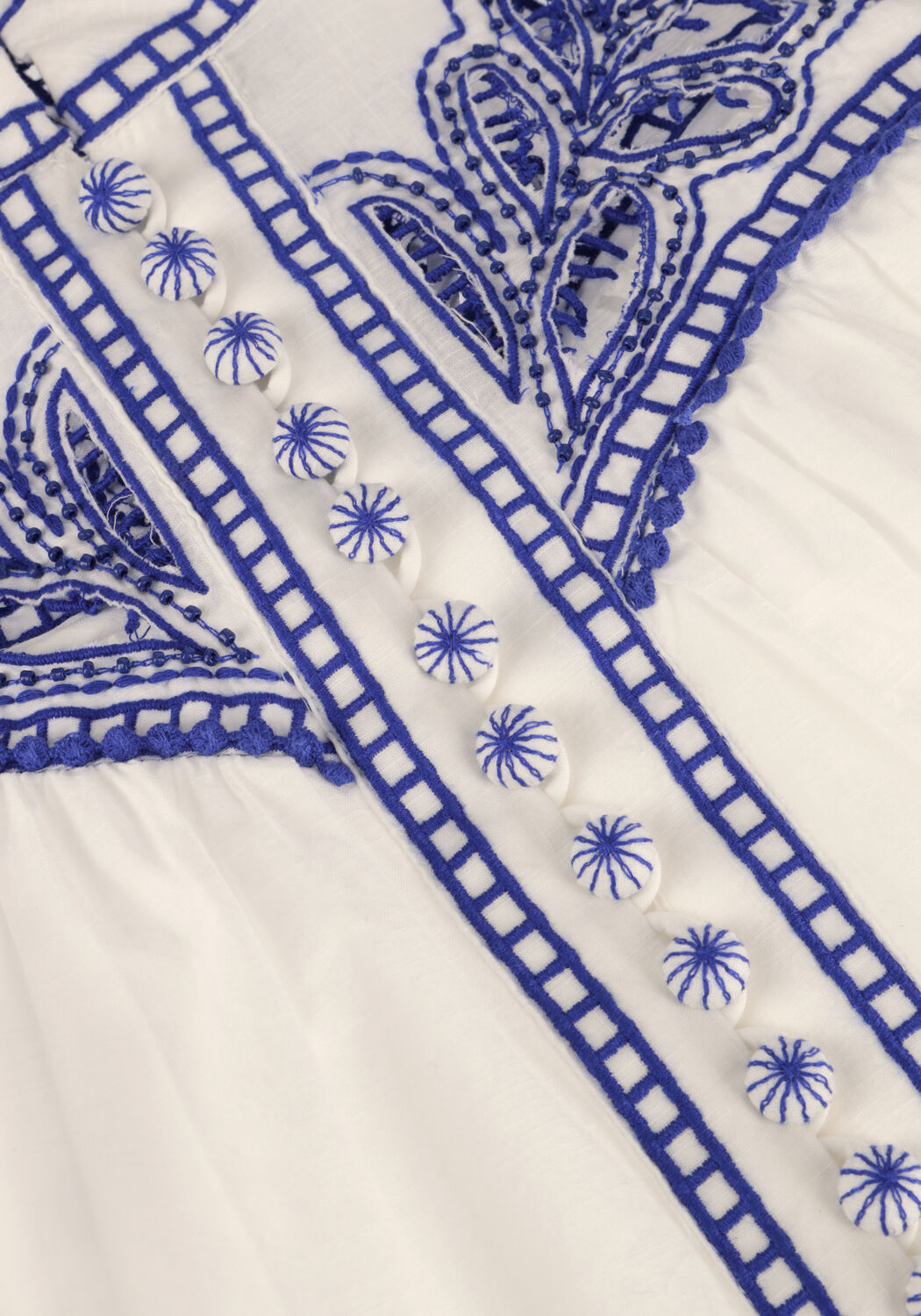 Witte SCARLETT POPPIES  ZILLENO TOP - large