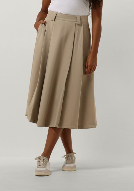 Beige MY ESSENTIAL WARDROBE Midirok MAGANMW SKIRT - large