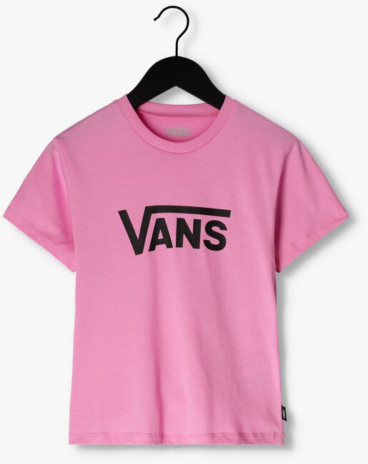 VANS T-shirt GR FLYING V CREW GIRLS CYCLAMEN en rose - large