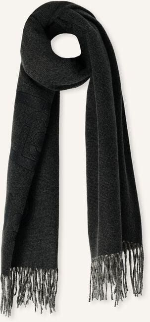 Grijze LIU JO Sjaal STOLA OVAL MONOGRAM Grijze LIU JO Sjaal STOLA OVAL MONOGRAM - large