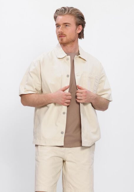 RESTER&Ouml;DS Chemise d&eacute;contract&eacute; NOAH SHORT SLEEVE SHIRT &Eacute;cru - large
