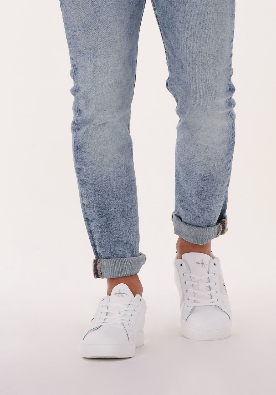 Witte CALVIN KLEIN Sneakers CLASSIC CUPSOLE - large