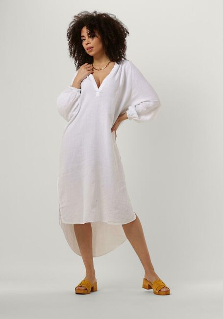 Witte MR MOOD Midi jurk MRS MINTY - large