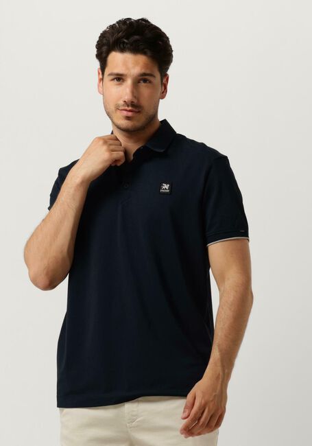 VANGUARD Polo SHORT SLEEVE POLO PIQUE en bleu - large