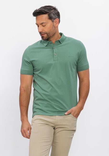 Grijze GENTI Polo POLO 3 BUTTON SS 1219 - large