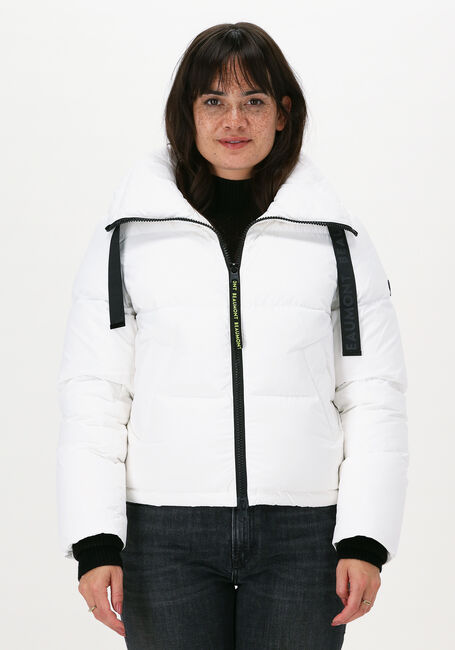 Souvenir Taalkunde een miljard Witte BEAUMONT Gewatteerde jas PUFFER RECYCLED SHORT JACKET | Omoda