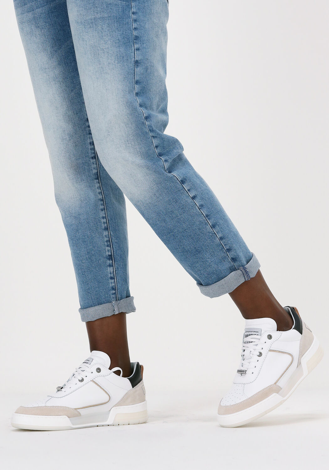 Witte SHABBIES Sneakers 101020115 - large