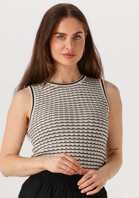 Gebroken wit OBJECT Top OBJESTER RE PATTERN TANK TOP DIV - large