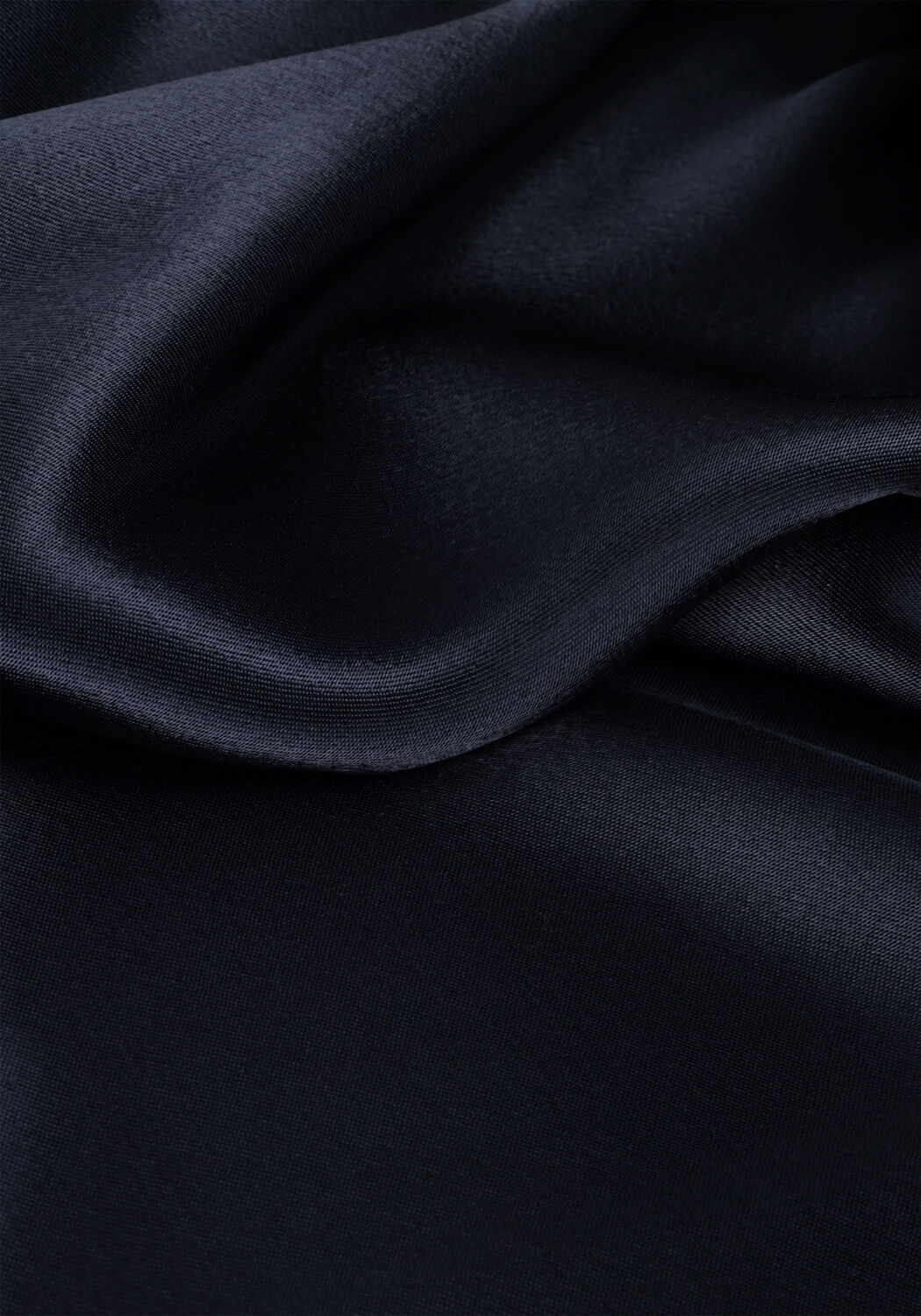 Donkerblauwe CIRCLE OF TRUST Midi jurk AUBREE DRESS - large