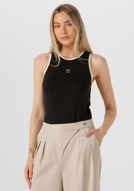 Zwarte ROUGE EDIT Top ROUESME S/L TANK TOP - large