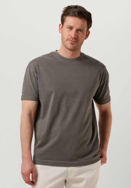 Donkergrijze DRYKORN T-shirt THILO 520157 - large