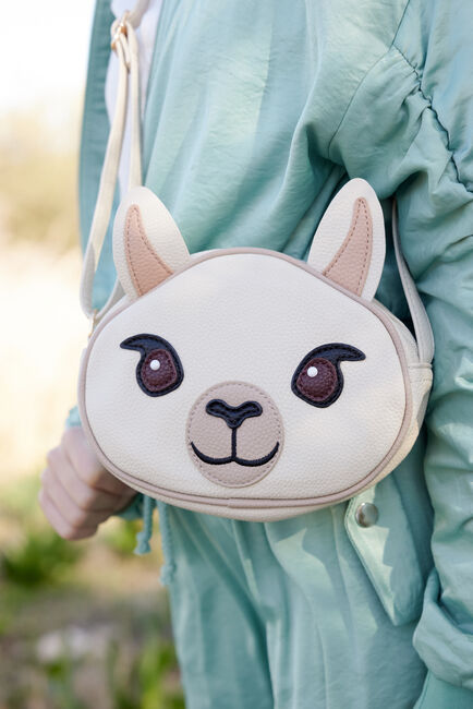 MOLO LLAMA BAG Sac bandoulière en beige - large
