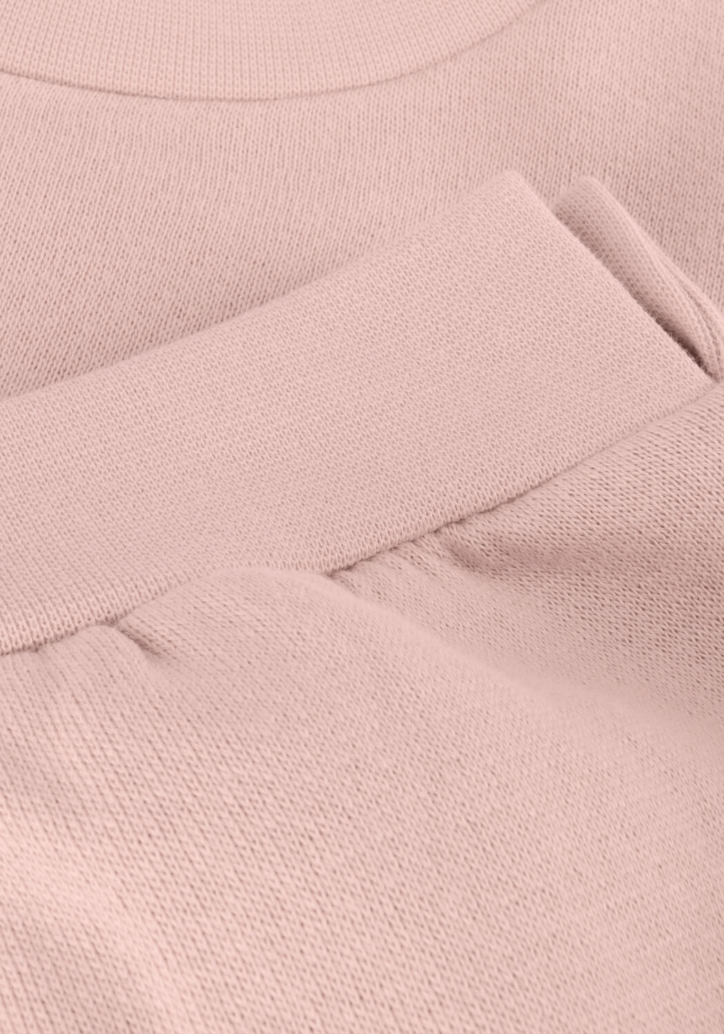 BY-BAR Pull BIBI SHORT LOGO SWEATER en rose - large