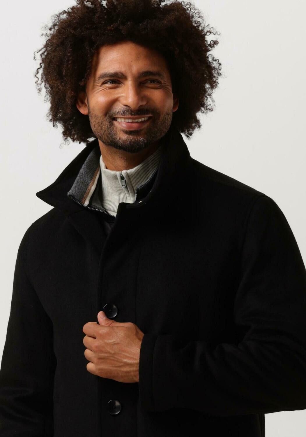 BOSS Manteau COXTAN en noir Omoda